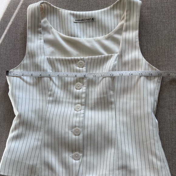 Abercrombie & Fitch Women's Pin Striped Top - Picture 3 of 7